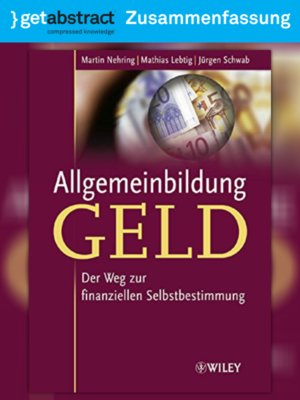 cover image of Allgemeinbildung Geld (Zusammenfassung)